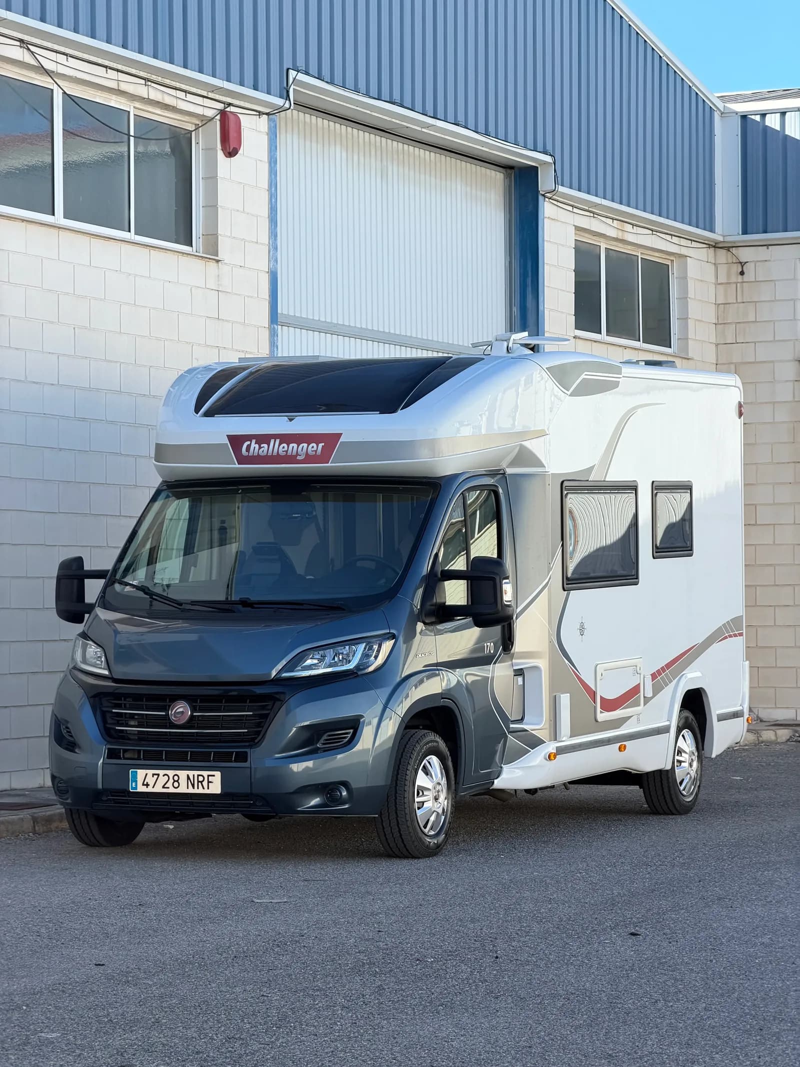 Autocaravana Challenger Fiat Ducato 2.3 MultiJet 130 CV – 2019